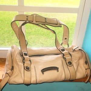 B. Makowsky beige purse